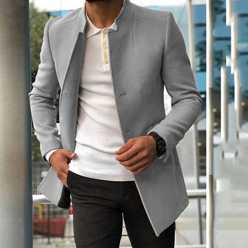 Elegante und warme Winterjacke