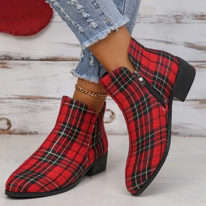 LORELY - Stilvolle Weihnachtsstiefel für Damen
