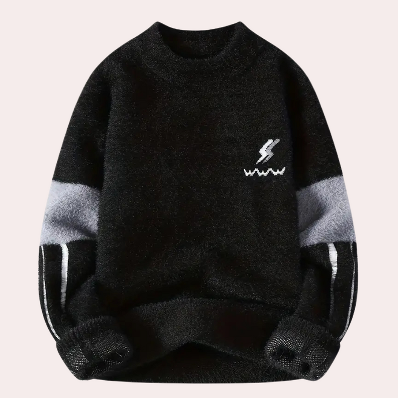 Warme und vielseitige Herren-Strickjacke