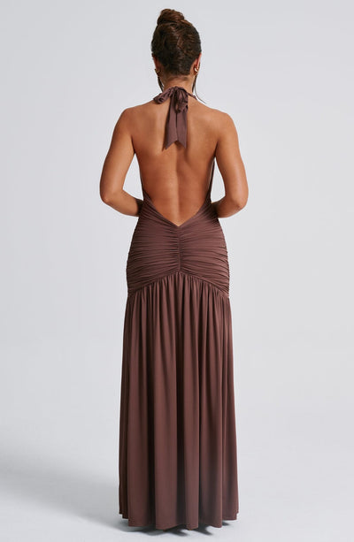 Elegantes Mayaâ Langes Kleid mit Spaghettiträgern