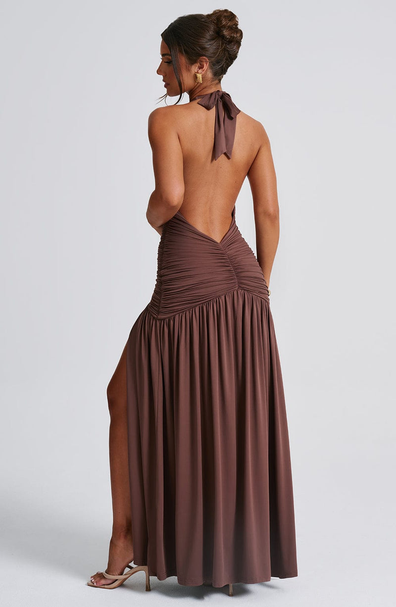 Elegantes Mayaâ Langes Kleid mit Spaghettiträgern