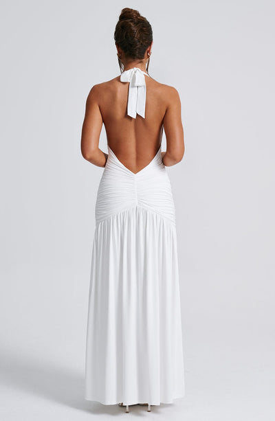 Elegantes Mayaâ Langes Kleid mit Spaghettiträgern