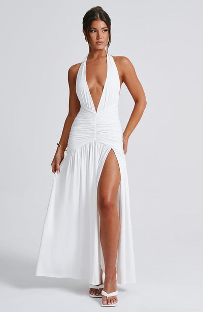 Elegantes Mayaâ Langes Kleid mit Spaghettiträgern