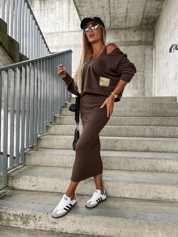 Warmes und Sweatshirt-Set - Komfort und Stil in Einem für dich