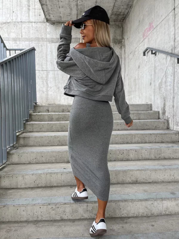 Warmes und Sweatshirt-Set - Komfort und Stil in Einem für dich