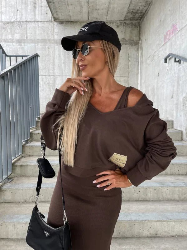 Warmes und Sweatshirt-Set - Komfort und Stil in Einem für dich