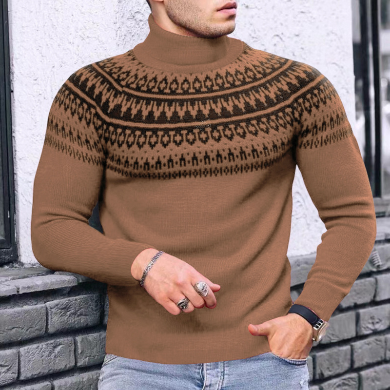 Warmes Herrenpullover für stilvolle Anlässe