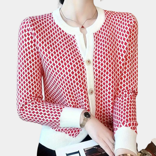 Elegante, weiche Strickjacke für Frauen