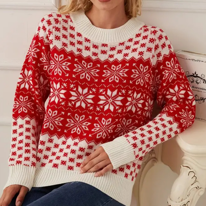 GUIDA - Modischer Weihnachtspulli für Damen