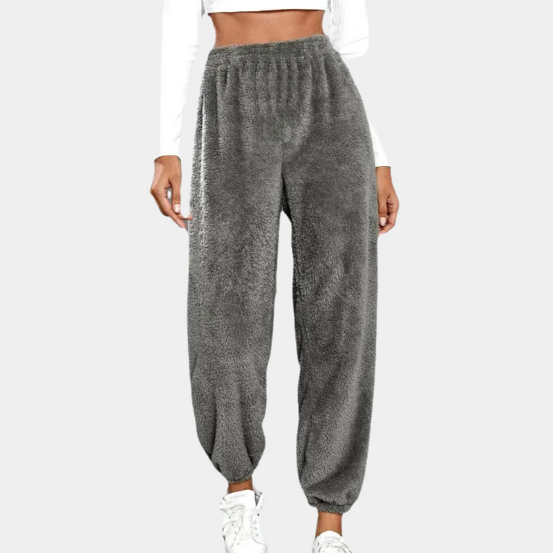 Weiche Plüsch-Loungebrocken für Damen im Trend