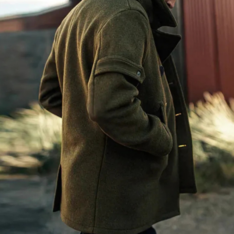 Warme und elegante Jacke für Männer