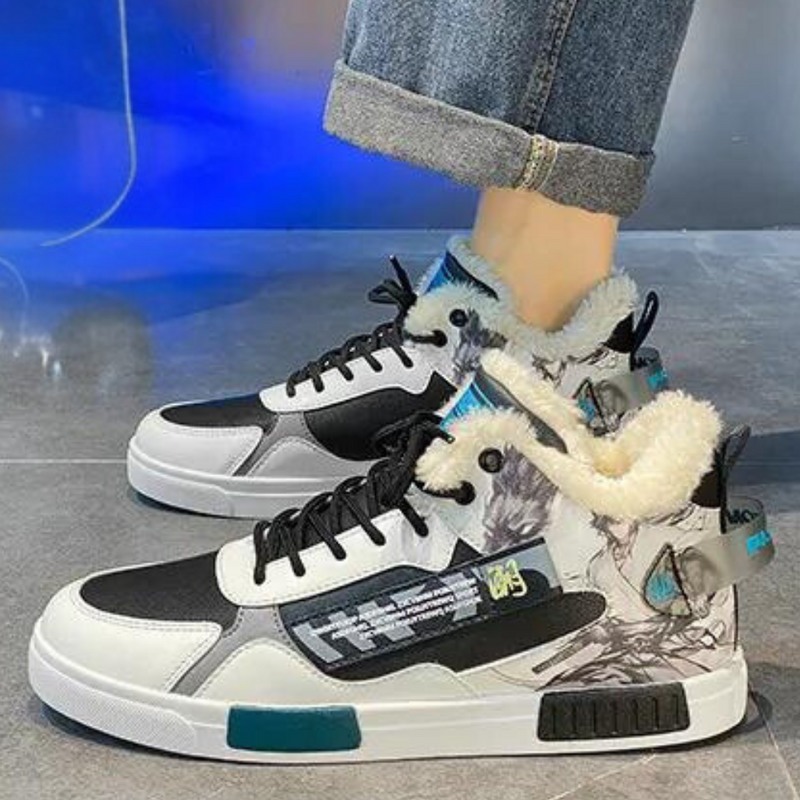 Elegante warme Winterschuhe für Herren