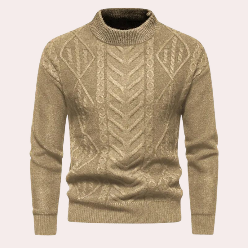 Elegante und Bequeme Herrenstrickjacke