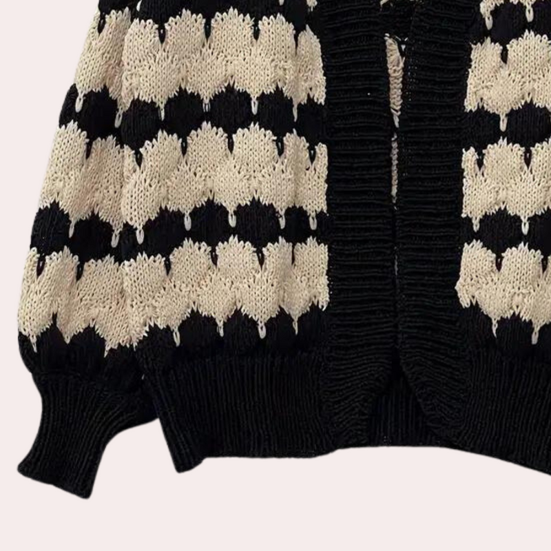 Warme und elegante Strickjacke für Damen