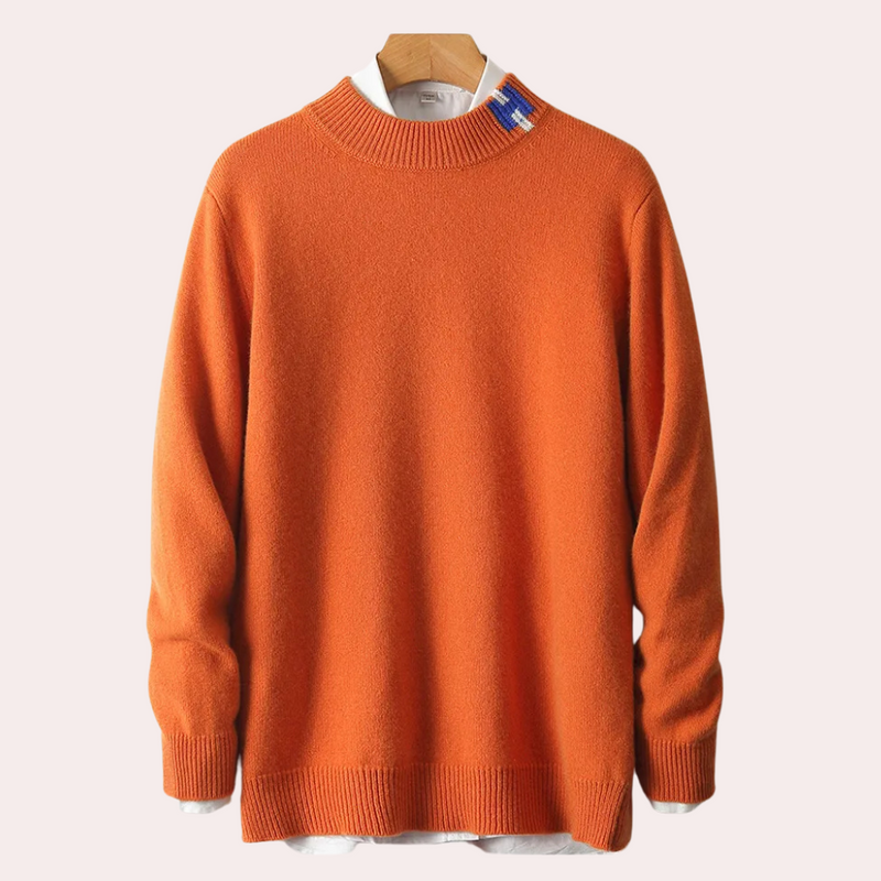 Bequeme und weiche Herrenstrickjacke