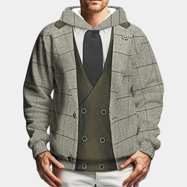 Elegante und Bequeme Herren-Hoodie