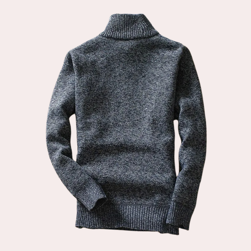 Bequeme warme Ripp-Hoodie für Herren