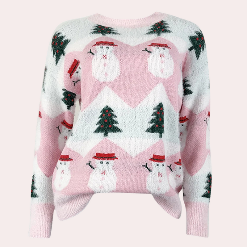 BRIANNA - Modischer Weihnachtspulli für Damen