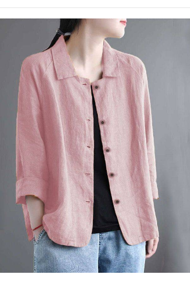 Lässige Baumwoll- und bluse – Komfort und Stil