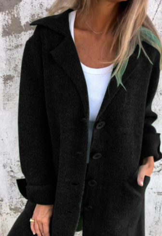 Eleganter langer Trenchcoat für jeden Anlass