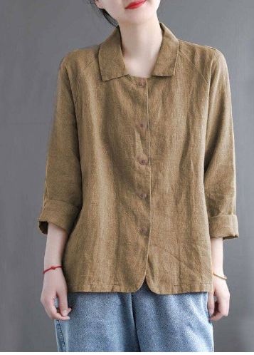 Lässige Baumwoll- und bluse – Komfort und Stil