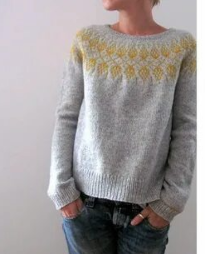 Angelina – Stilvoller, gemütlicher Pullover