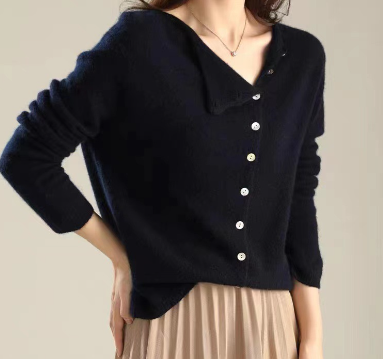 Elegante und bequeme Strickjacke