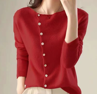Elegante und bequeme Strickjacke