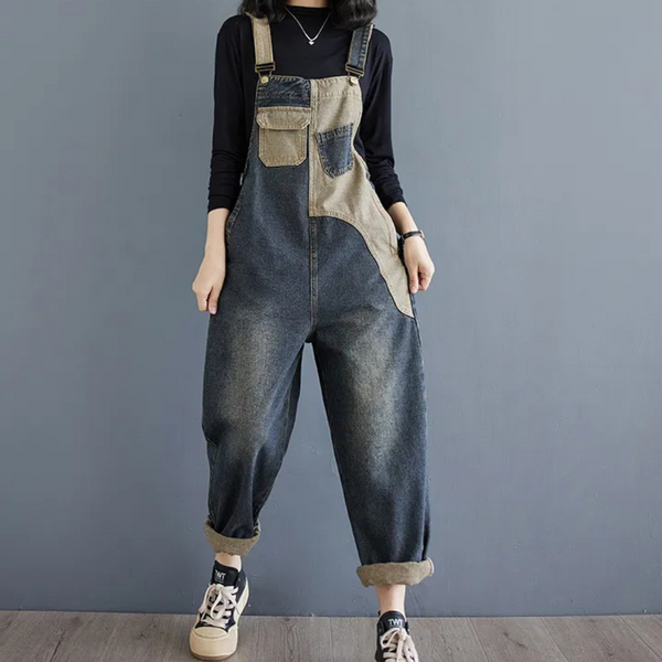 AGATA - Eleganter Denim-Jumpsuit für Damen