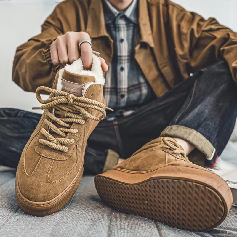 Bequeme und warme Winterschuhe für Herren