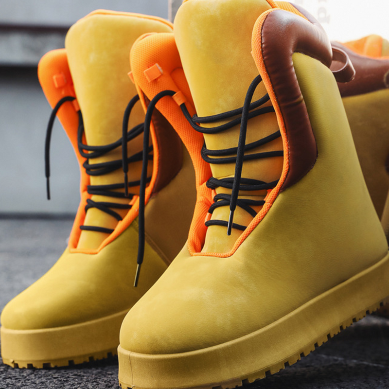 Elegante Herrenschuhe im Cowboy-Stil