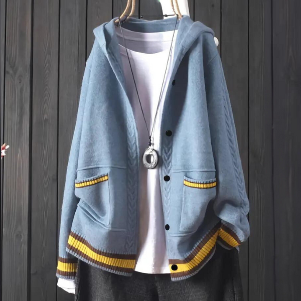 Warme und bequeme Strickjacke für Frauen