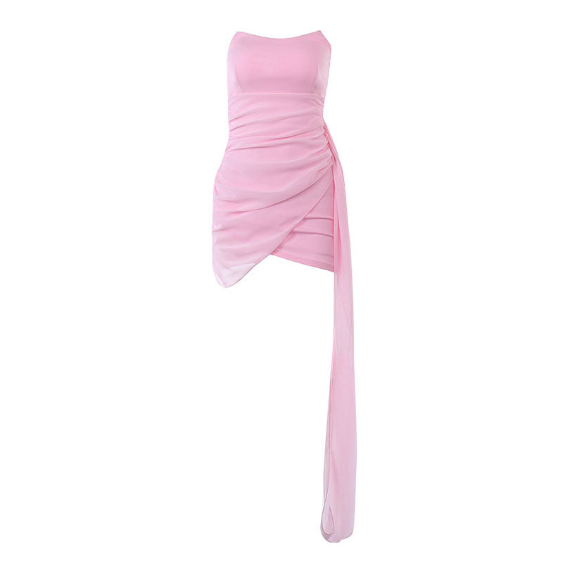 Elegantes Maxikleid mit Schulterfreiem Design
