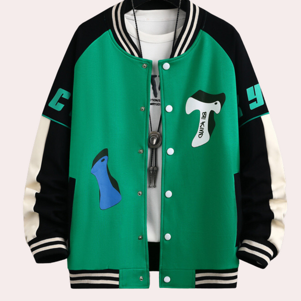 Moderne Sportjacke für aktive Männer