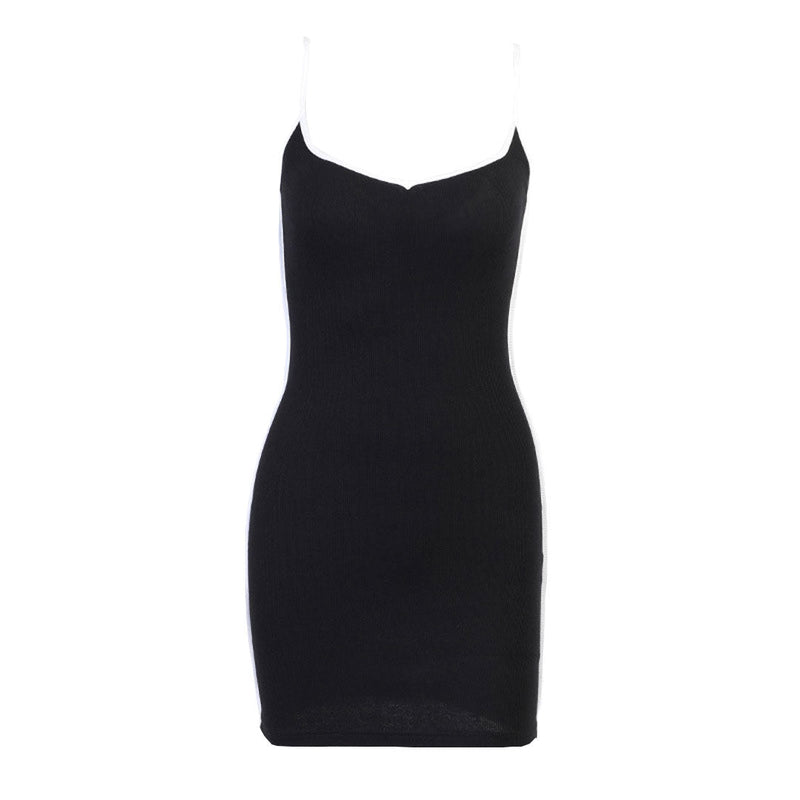 Elegantes Heidi -Mini Kleid mit Trägern