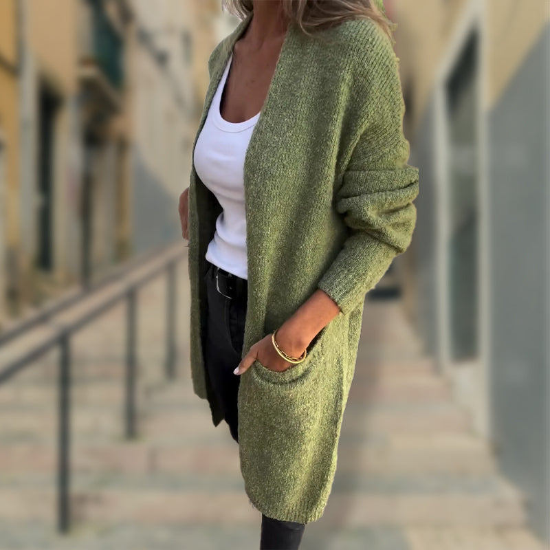 Elegante und weiche Strickjacke