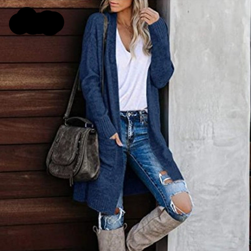 Elegante und weiche Strickjacke