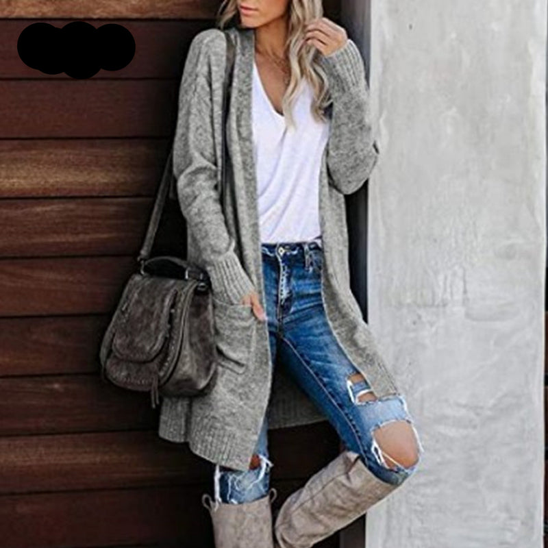 Elegante und weiche Strickjacke