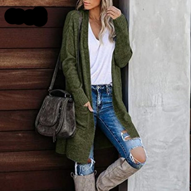 Elegante und weiche Strickjacke