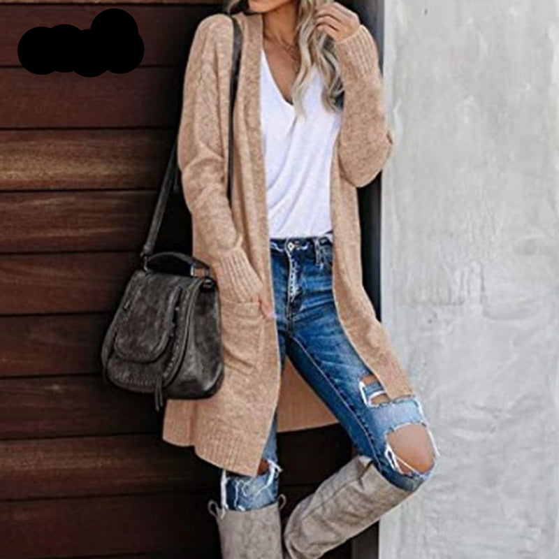Elegante und weiche Strickjacke