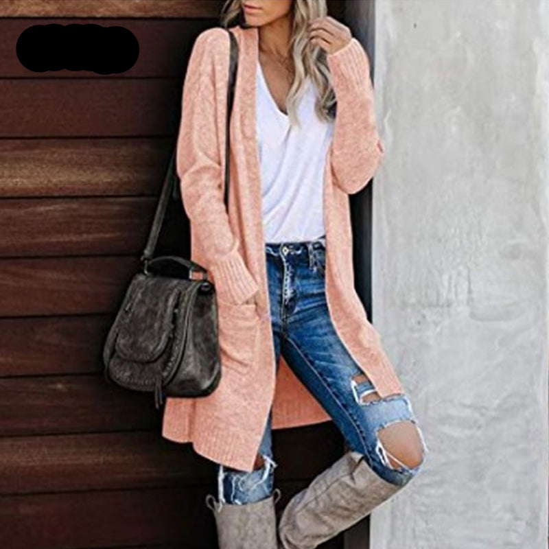 Elegante und weiche Strickjacke