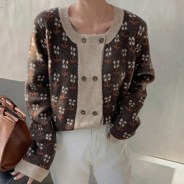 Gemütliche und elegante Strickjacke für Damen