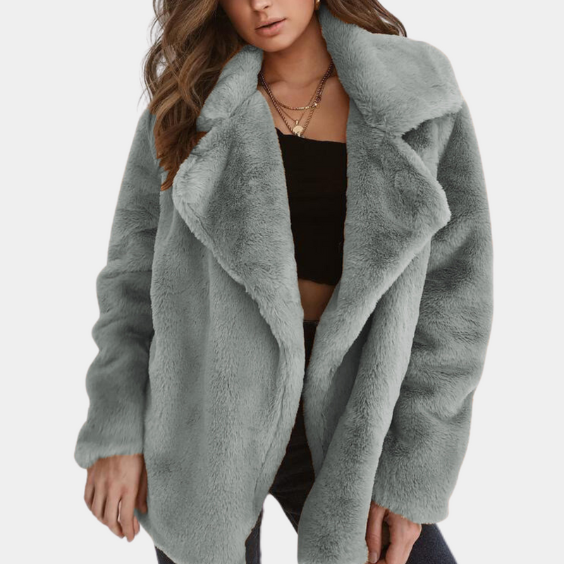 Eleganter und warmer Wintermantel für Damen