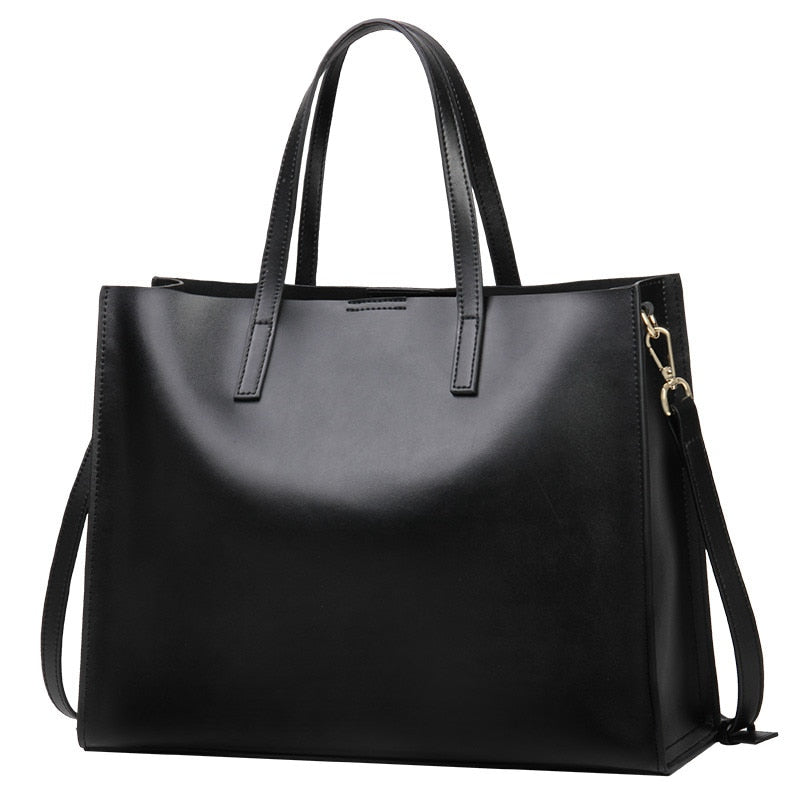 Joanna - Elegante Handtasche aus rotem Leder
