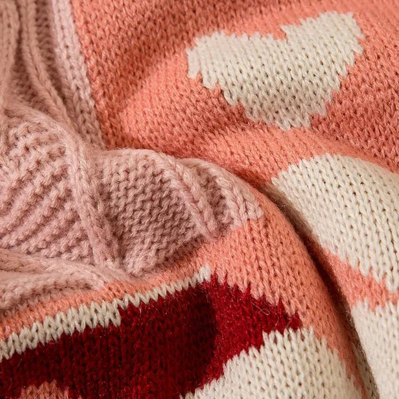 Elegante Herrenpullover in Rot