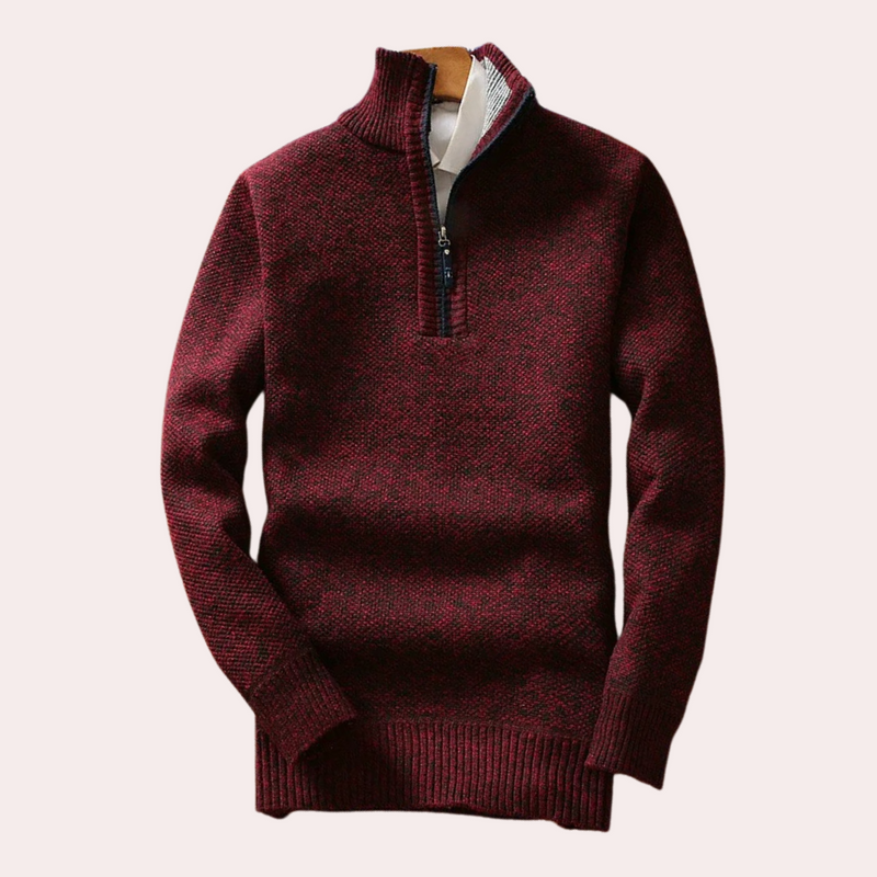 Bequeme warme Ripp-Hoodie für Herren