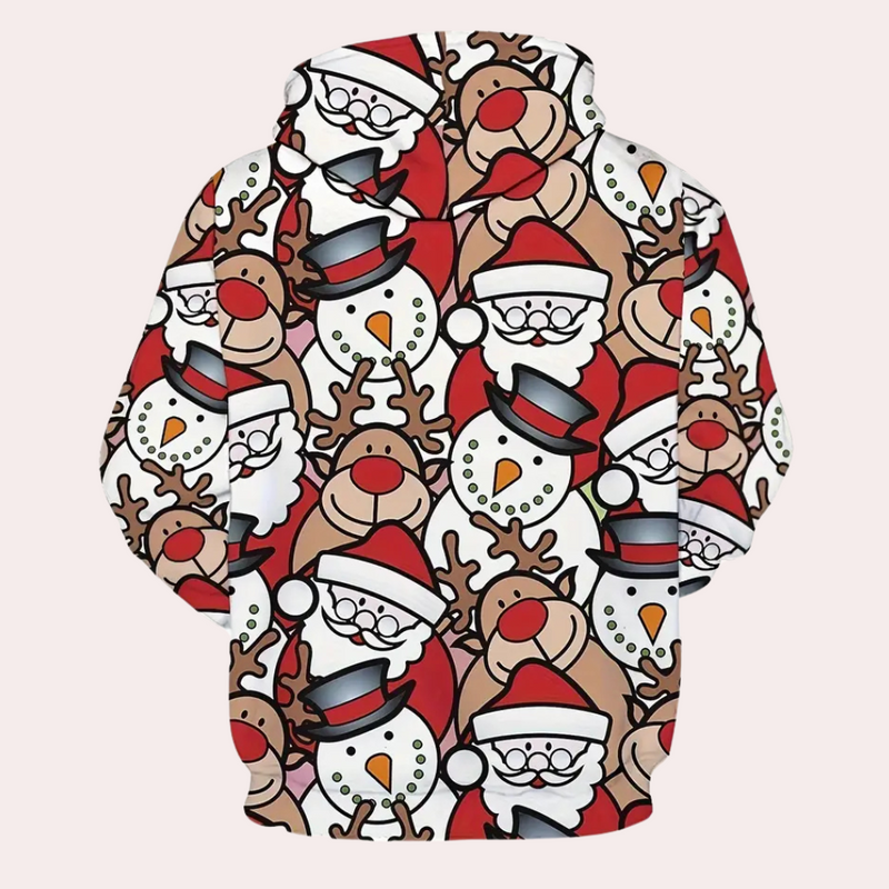 Eleganter warmer Hoodie für Männer