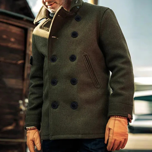 Warme und elegante Jacke für Männer