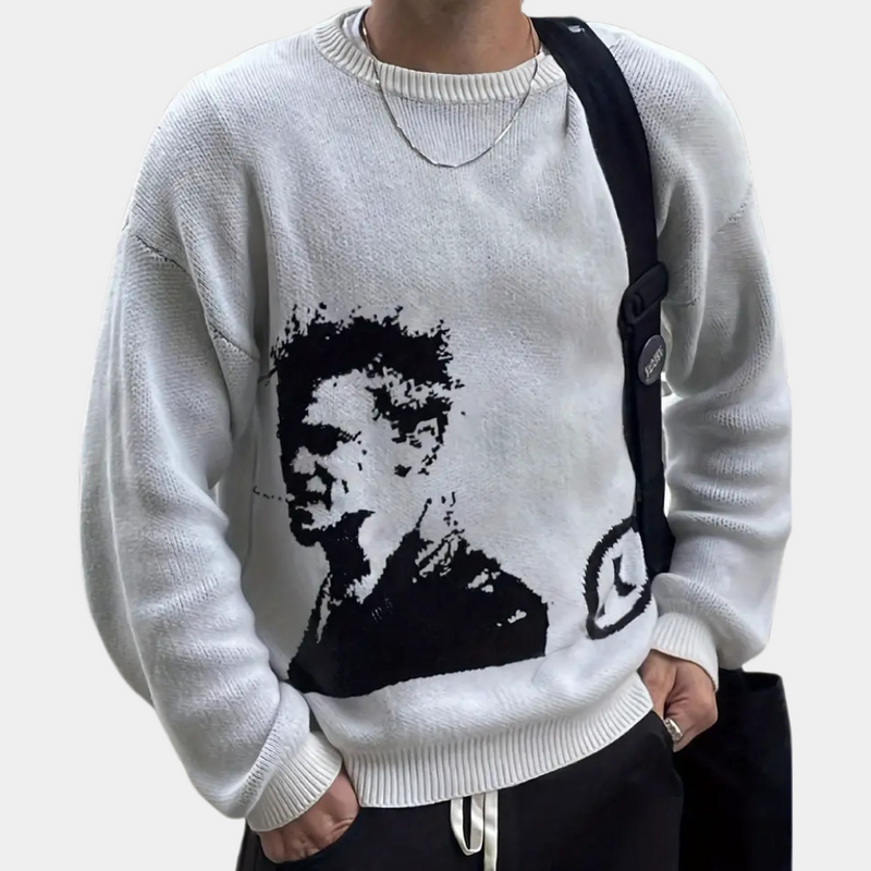 Bequeme und stilvolle Herren-Strickjacke
