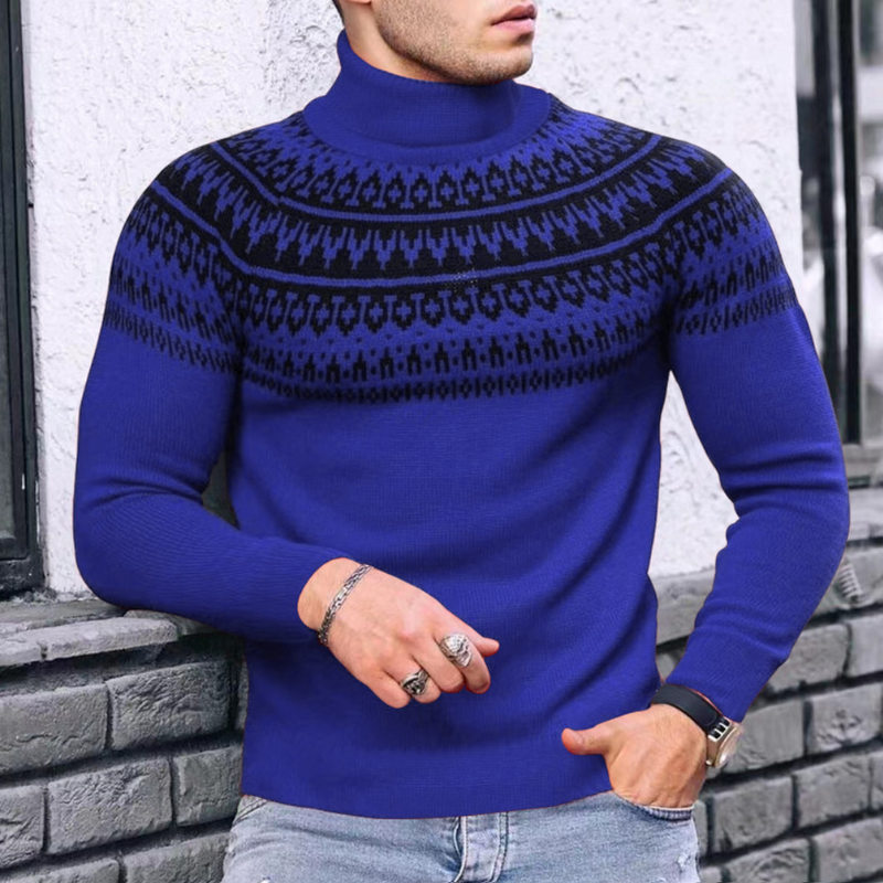 Warmes Herrenpullover für stilvolle Anlässe